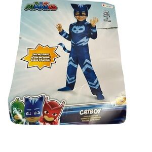 Disguise Catboy Superhero Costume - Blue and White